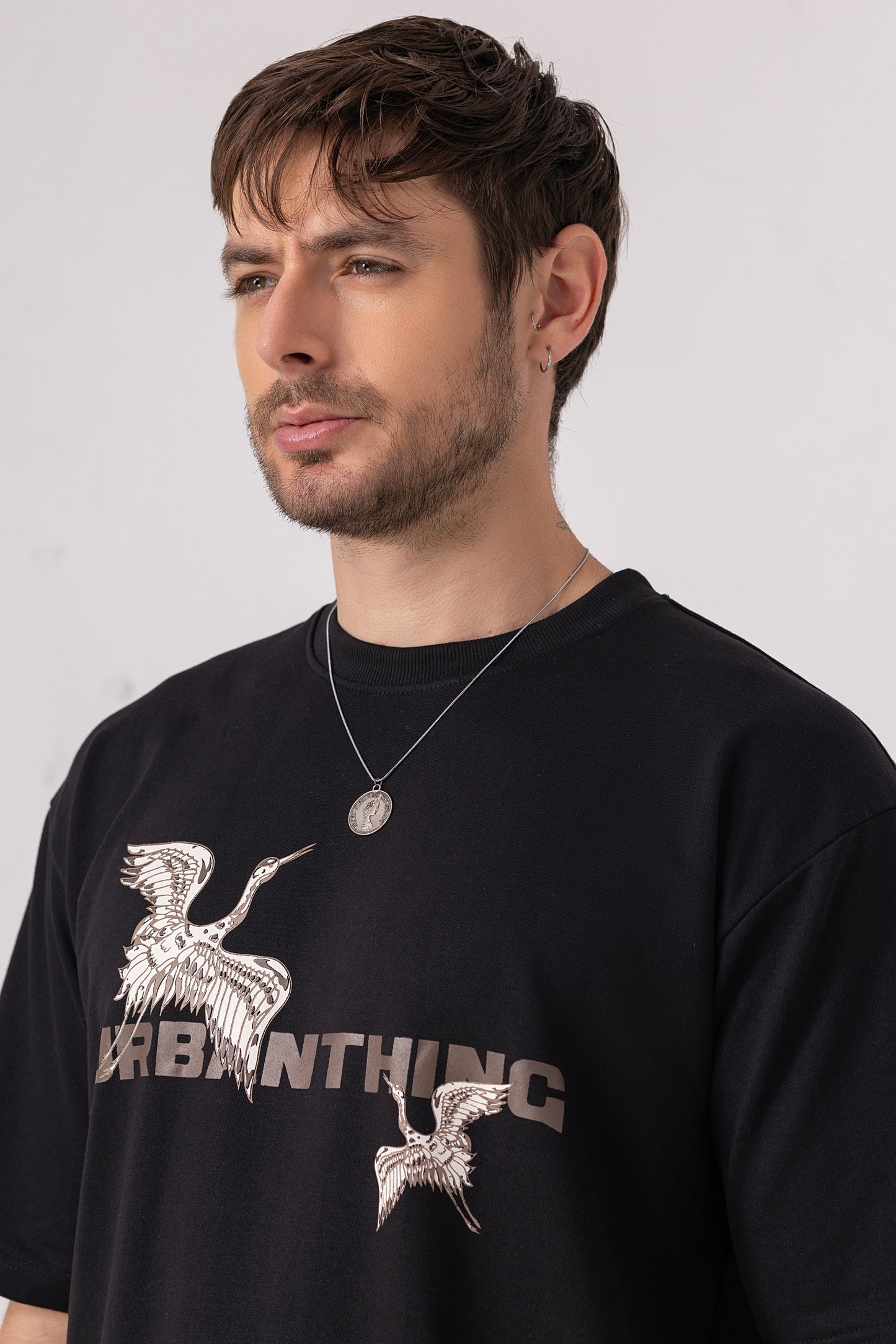 Urban Wing Graphic Oversized Tee