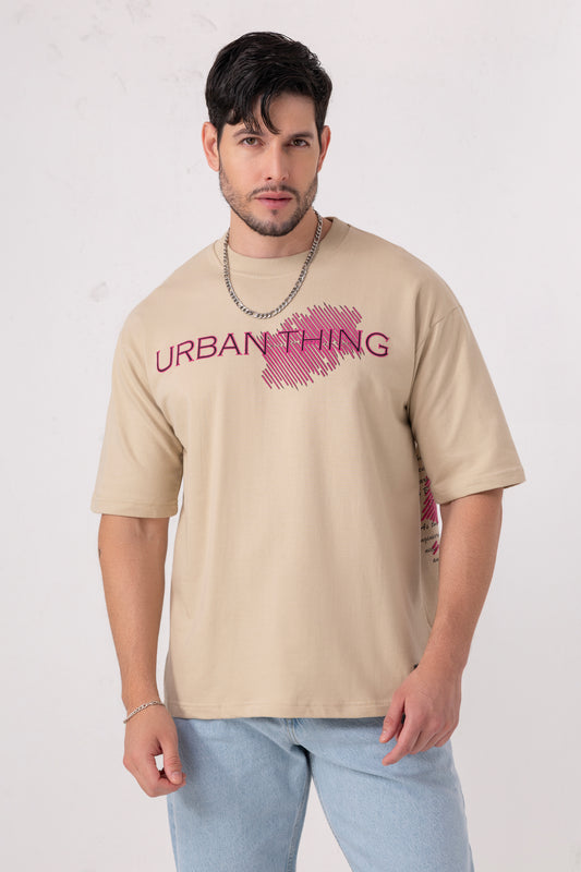 London Street Art Oversized T-Shirt