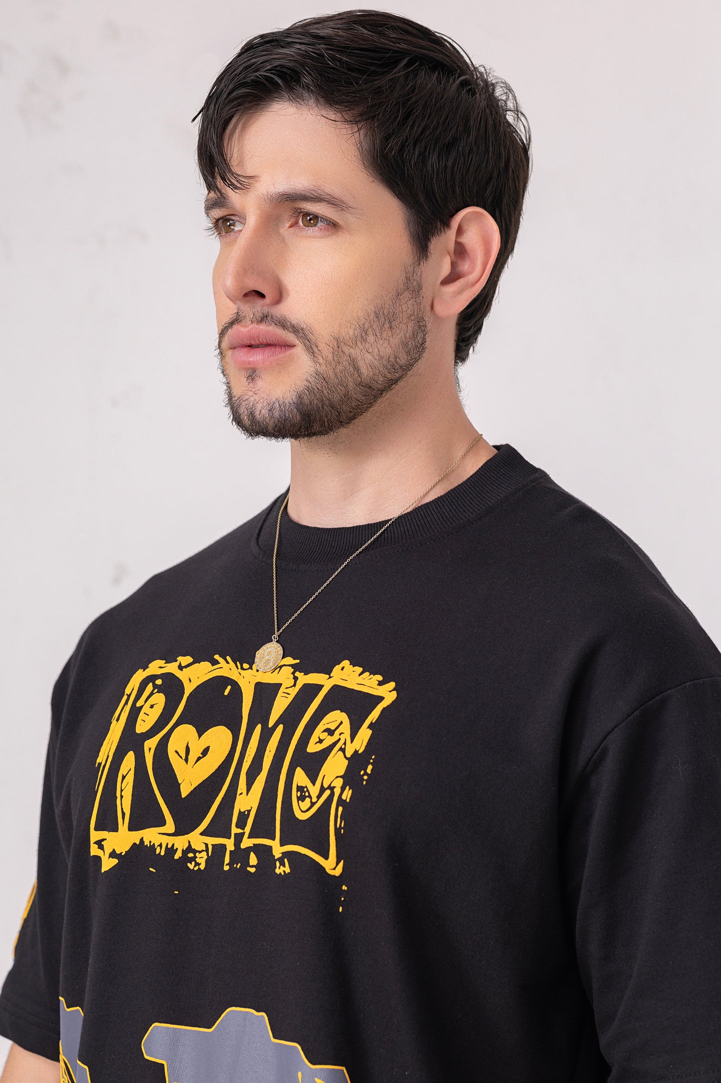 Rome Print Oversized T-shirt