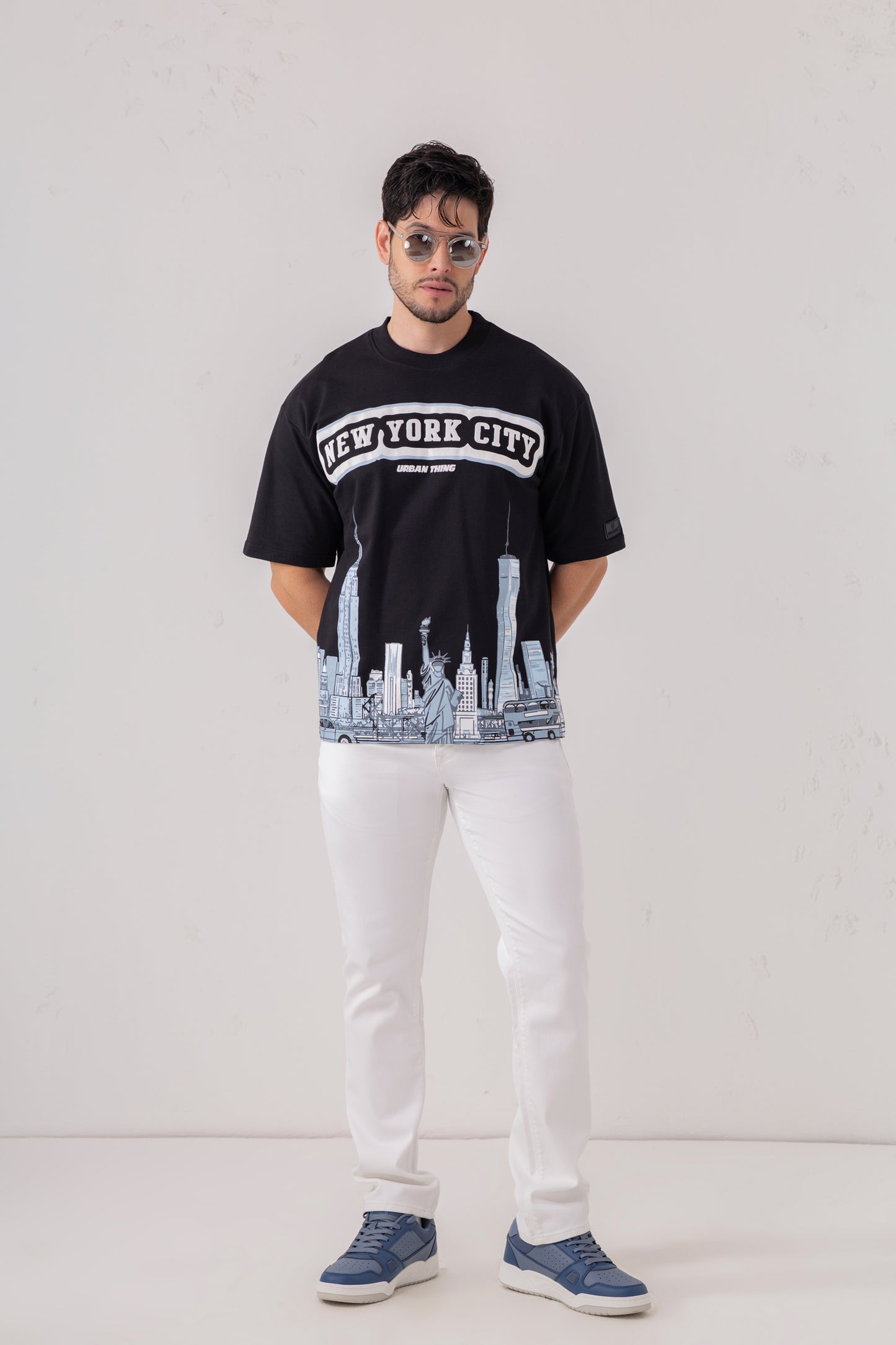 NYC Graphic Oversized TEE