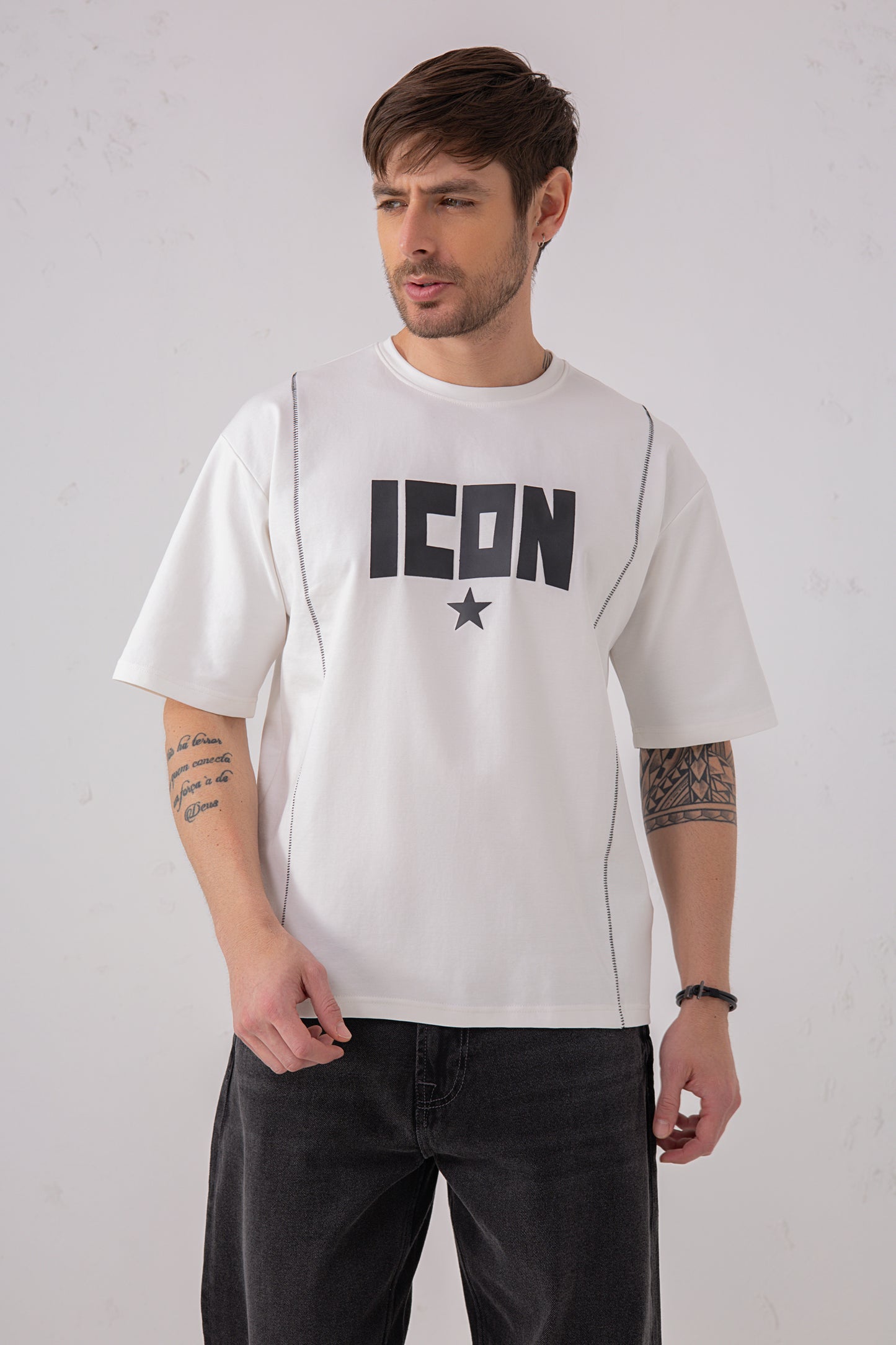 Icon Graphic Oversized T shirt