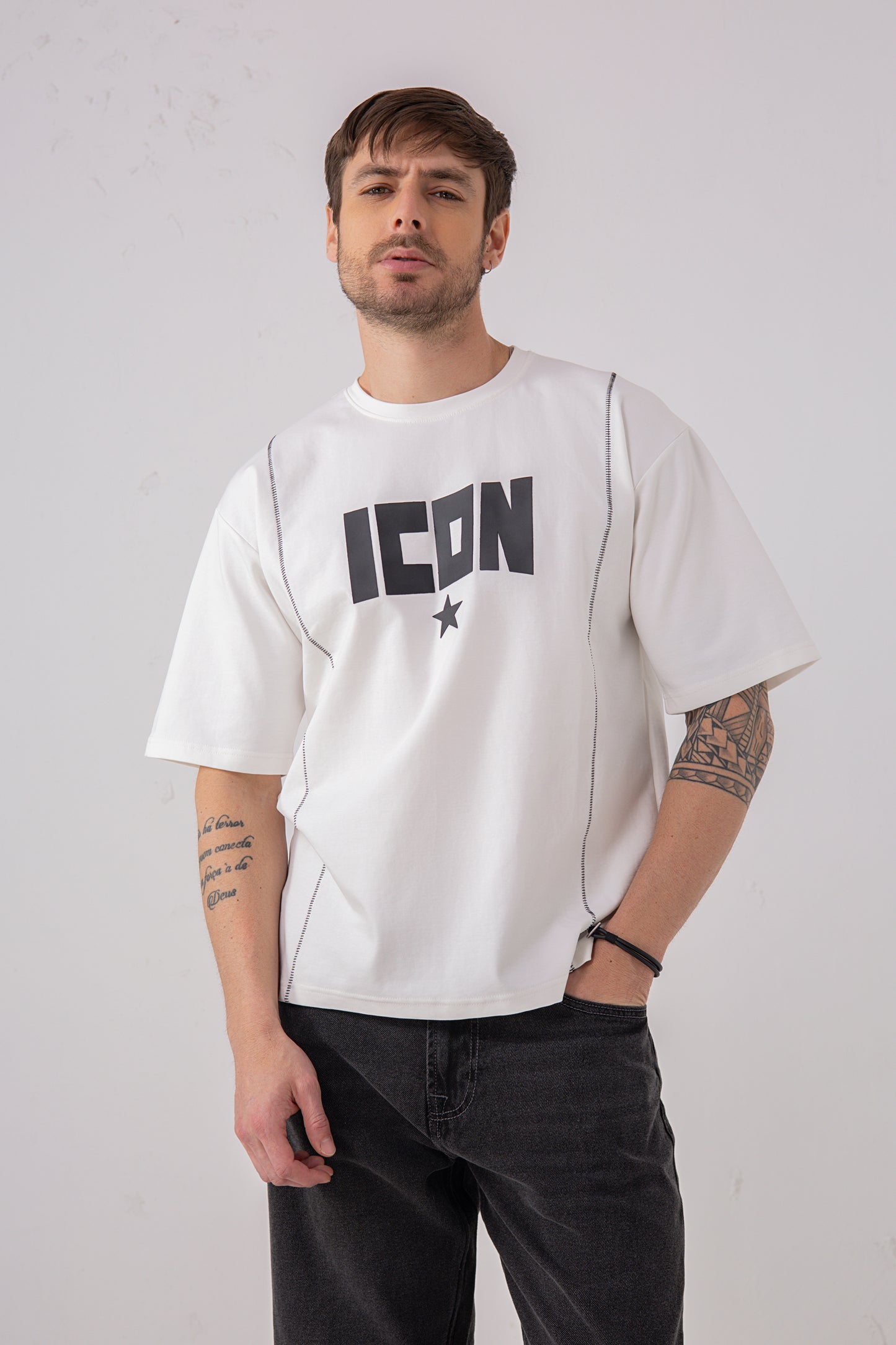 Icon Graphic Oversized T shirt