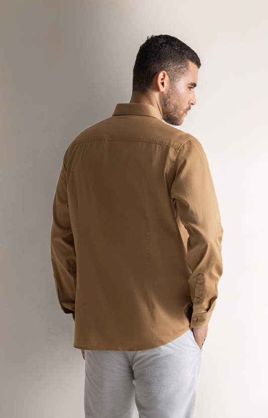 Khaki Texture Shirt