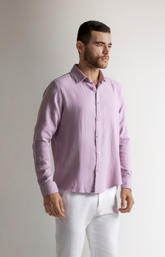Lilac Casual Shirt