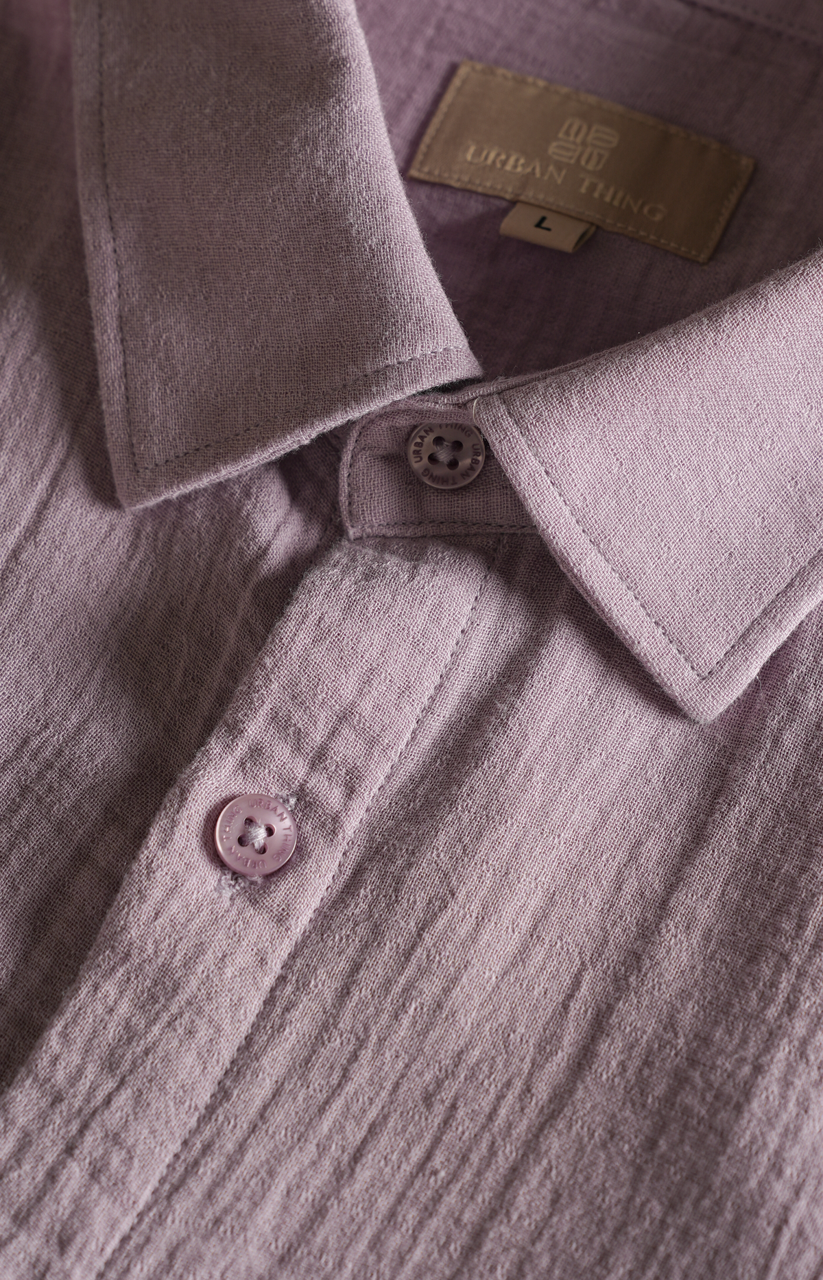 Lilac Casual Shirt
