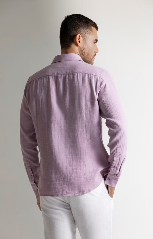 Lilac Casual Shirt