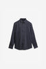 Jacquard Sophistication Navy Textural Mastery Shirt. Vyne by Urban Thing.