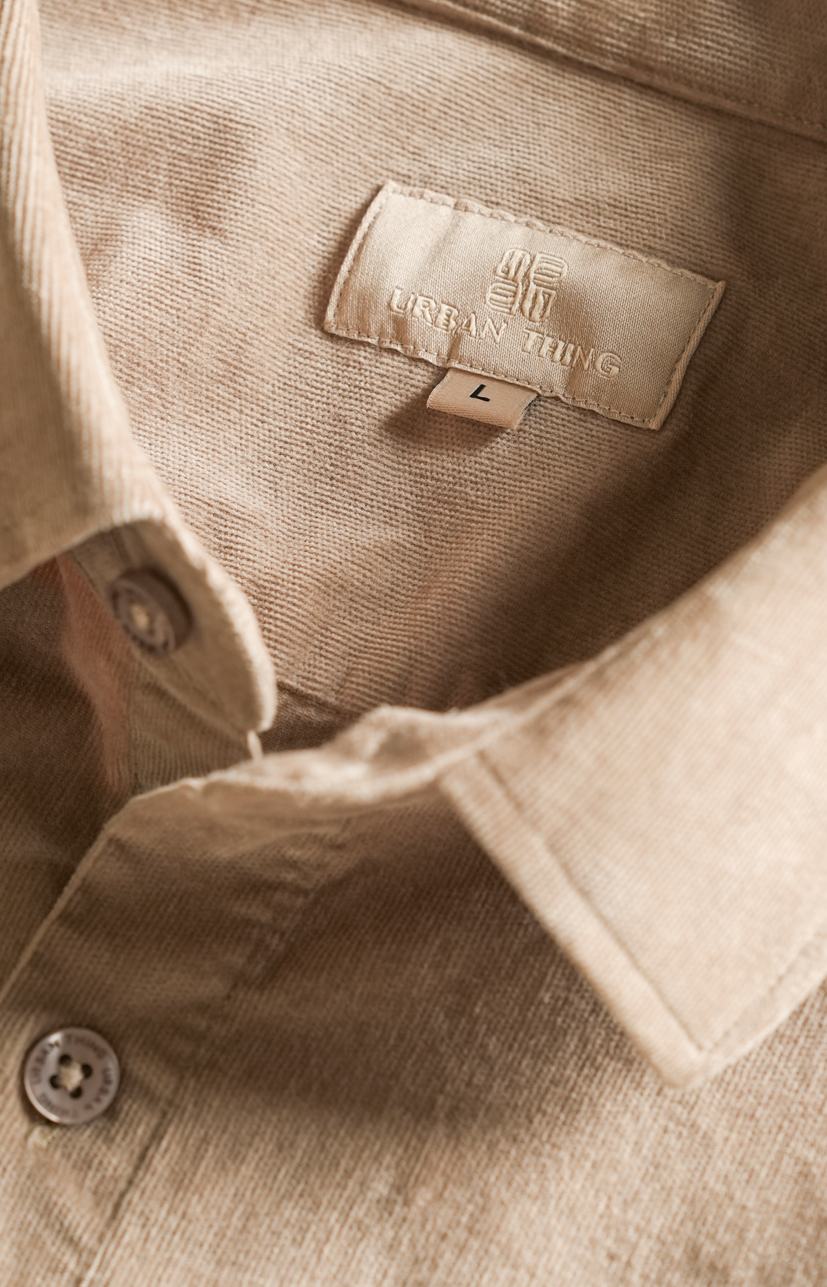 Fawn Corduroy Shirt