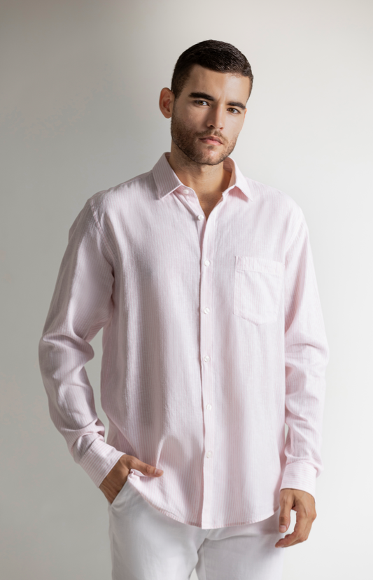 Pink Lyocell Shirt