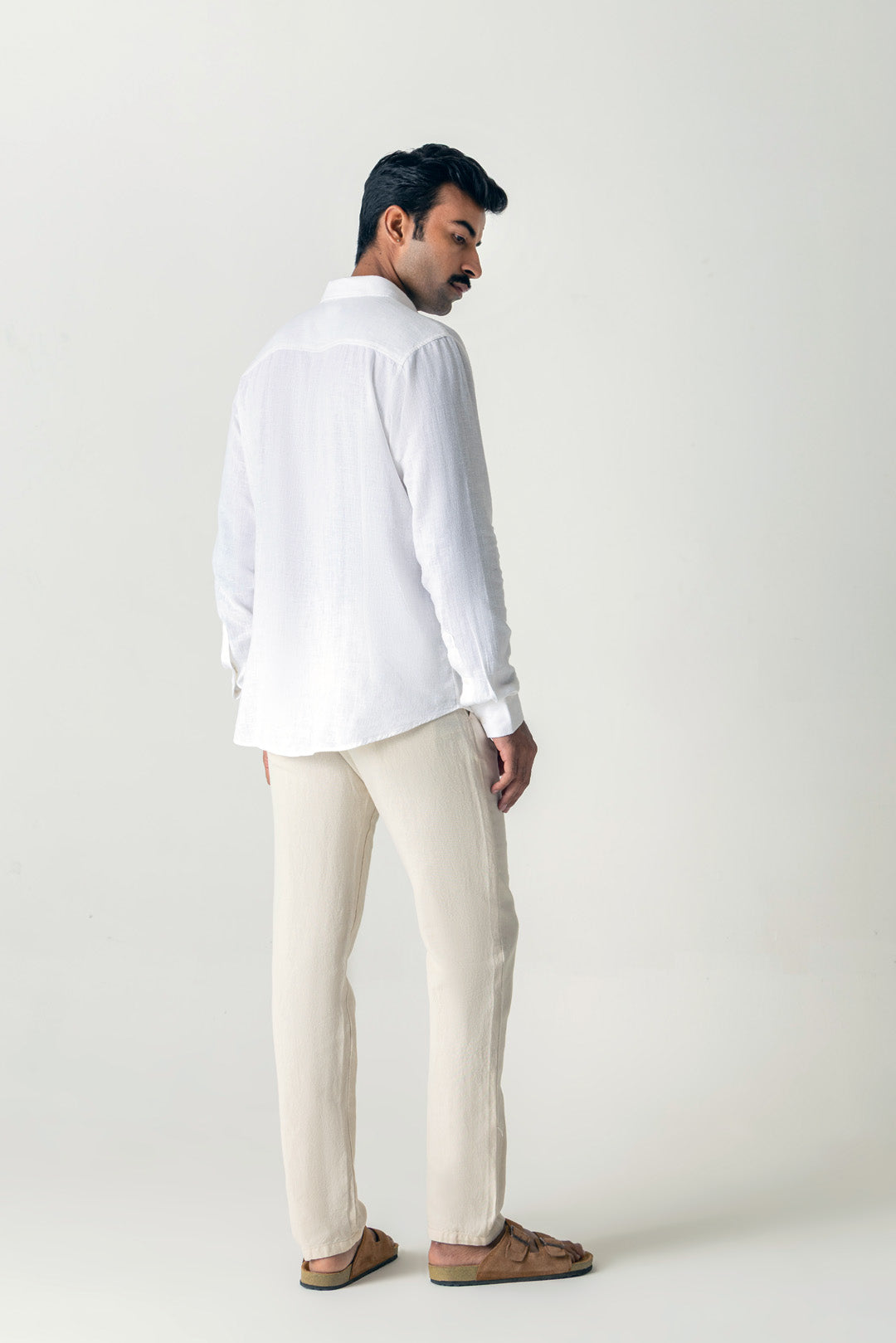 White Linen Shirt