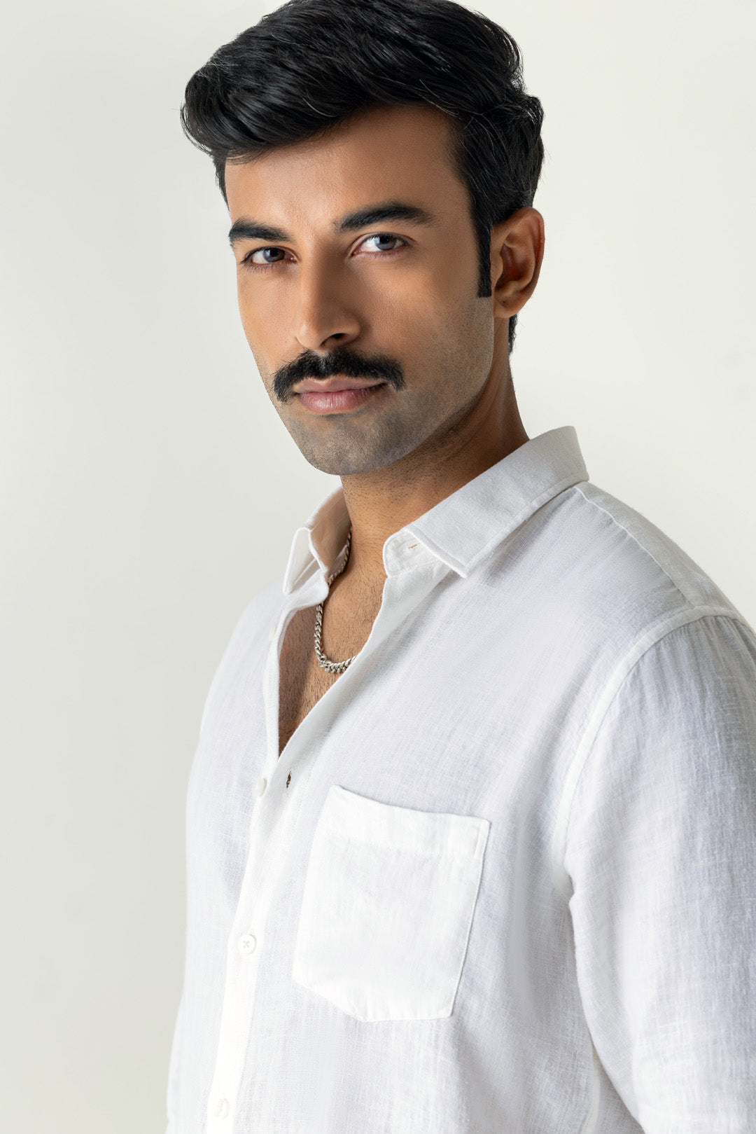White Linen Shirt